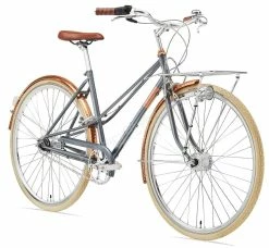 Creme Cycles Caferacer Lady Doppio 7 - Gris -Promos Vélos Magasin 0