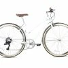 6KU Vélo De Ville Odessa - Cream White -Promos Vélos Magasin 0043868 6ku odessa 8spd city bike coney white