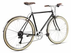 6KU Vélo De Ville Odyssey - Noir -Promos Vélos Magasin 0043889 6ku odyssey 8spd city bike delano black