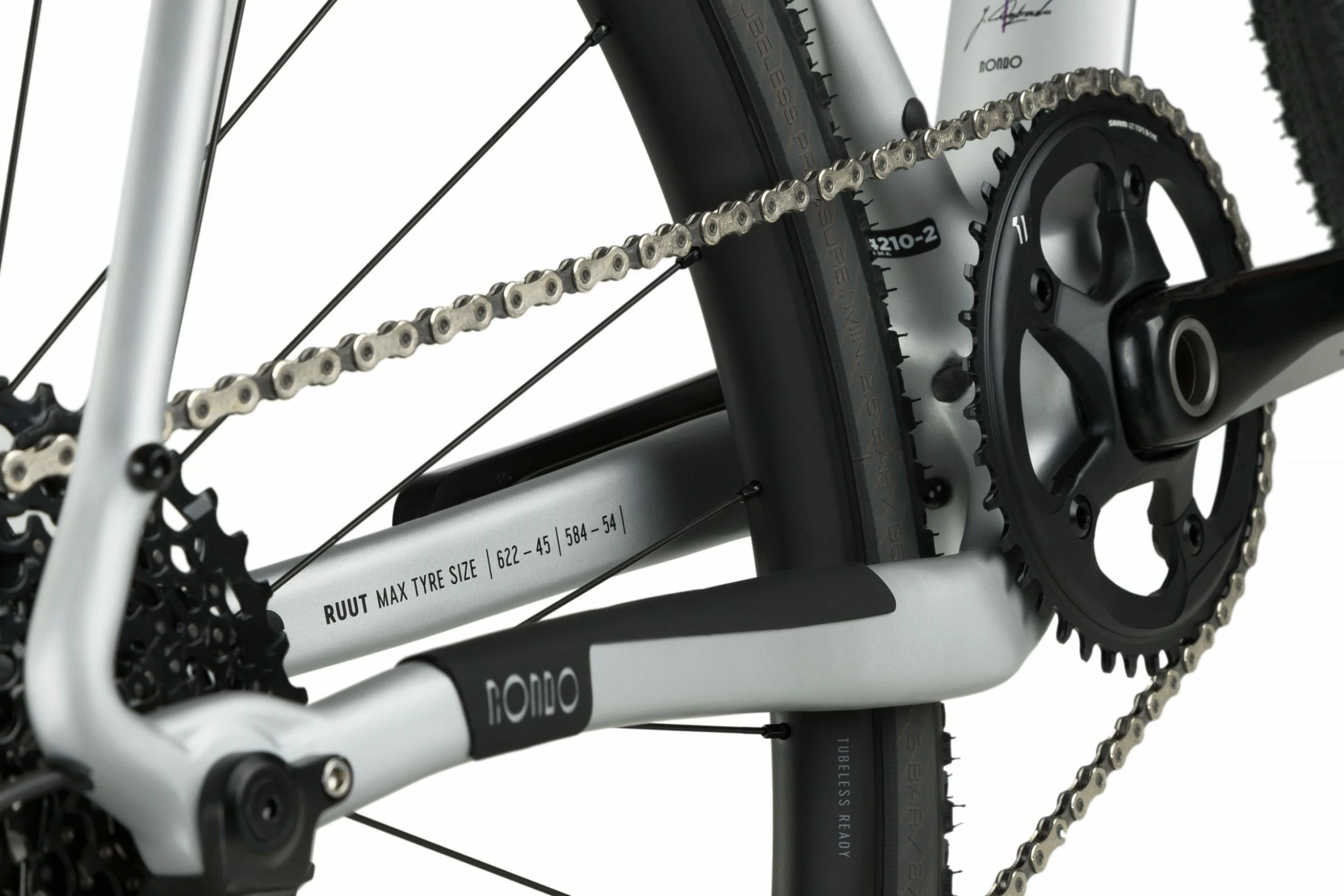 Rondo Ruut CF2 Vélo De Gravel - Argent/Pourpre 10 Rondo Ruut CF2 Vélo De Gravel - Argent/Pourpre – Image 8