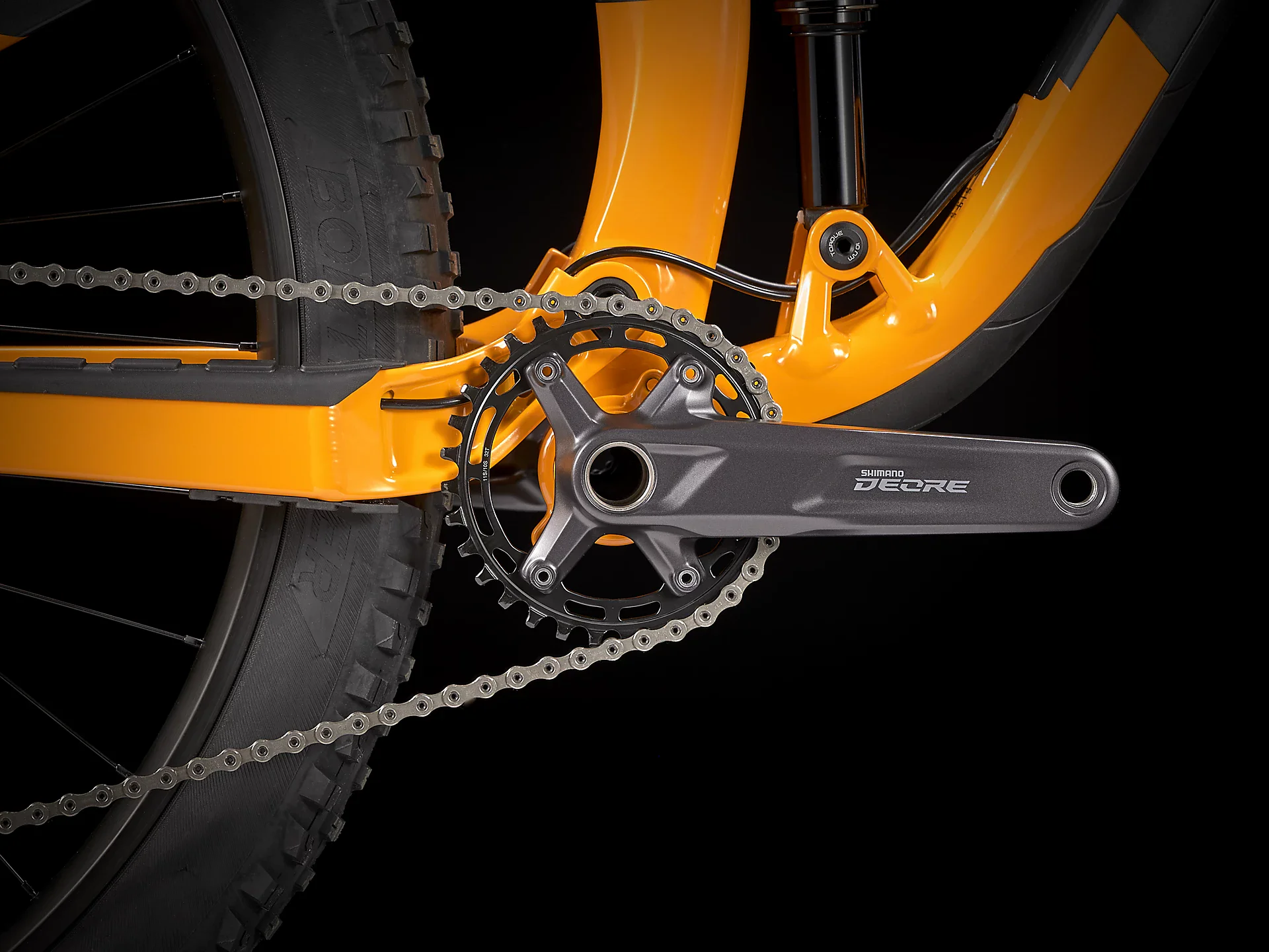 Trek Fuel EX 5 Deore Lithium Grey/Marigold 6 Trek Fuel EX 5 Deore Lithium Grey/Marigold – Image 4