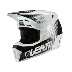 LEATT Casque Y Compris Lunettes 7.5 V22 Uni Blanc -Promos Vélos Magasin LEATTHelminkl Brille7 5V22Uniweiss 2