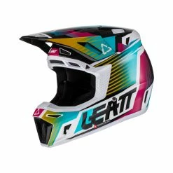 LEATT Casque Y Compris Lunettes 8.5 V22 Aqua/Royal Turquoise-blanc-jaune 6 LEATT Casque Y Compris Lunettes 8.5 V22 Aqua/Royal Turquoise-blanc-jaune -Promos Vélos Magasin LEATTHelminkl Brille8 5V22AquaRoyalt rkis weiss gelb 2