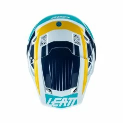 LEATT Casque Avec Lunettes 8.5 V22 Graphic Bleu-blanc-jaune 7 LEATT Casque Avec Lunettes 8.5 V22 Graphic Bleu-blanc-jaune -Promos Vélos Magasin LEATTHelminkl Brille8 5V22Graphicblau weiss gelb 3