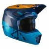LEATT Casque De Motocross 3.5 V21.4 - Bleu -Promos Vélos Magasin LEATTMotocrosshelm3 5V21 4 blau 1