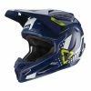 LEATT Casque De Motocross GPX 4.5 - Bleu-blanc-vert -Promos Vélos Magasin LEATTMotocrosshelmGPX4 5 blau weiss gr n 1