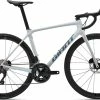Giant TCR Advanced 1+ - Unicorn Blanc 2 Giant TCR Advanced 1+ - Unicorn Blanc -Promos Vélos Magasin MY23TCRAdvanced1plusDisc PCColorB UnicornWhite