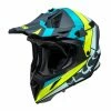 IXS 189 2.0 Casque Moto - Bleu-jaune Mat -Promos Vélos Magasin iXS1892 0Motorradhelm mattblau gelb 1