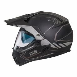 IXS 207 2.0 Casque Moto Matte Black Grey -Promos Vélos Magasin iXS2072 0Motorradhelmmatteblackgrey 3