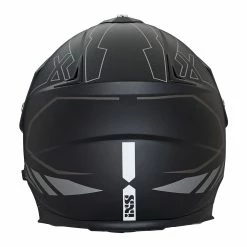 IXS 207 2.0 Casque Moto Matte Black Grey -Promos Vélos Magasin iXS2072 0Motorradhelmmatteblackgrey 4