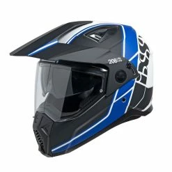IXS 208 2.0 Casque Moto - Noir-bleu Mat