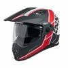 IXS 208 2.0 Casque Moto - Noir-rouge Mat -Promos Vélos Magasin iXS2082 0Motorradhelm mattschwarz rot 1