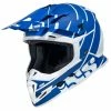 IXS 361 2.2 Casque De Moto - Bleu-blanc Mat -Promos Vélos Magasin iXS3612 2Motorradhelm mattblau weiss 1