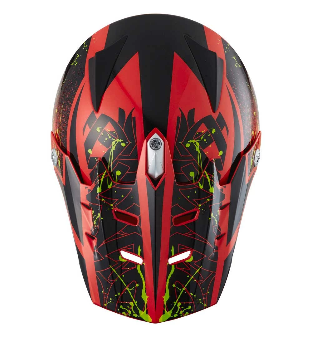IXS Casque De Motocross Pour Enfants 278 KID 2.0 Rouge-noir-jaune 4 IXS Casque De Motocross Pour Enfants 278 KID 2.0 Rouge-noir-jaune – Image 2