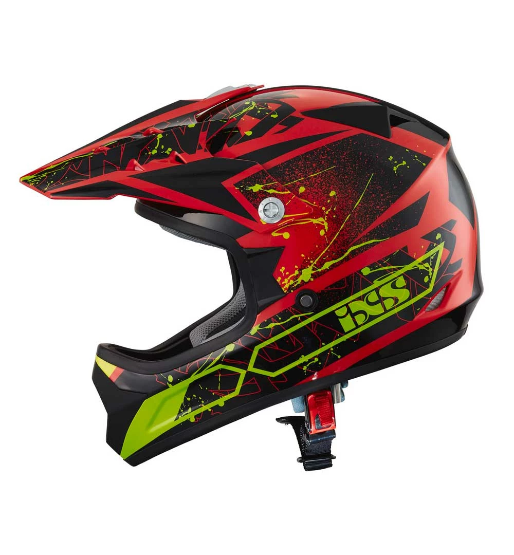 IXS Casque De Motocross Pour Enfants 278 KID 2.0 Rouge-noir-jaune 6 IXS Casque De Motocross Pour Enfants 278 KID 2.0 Rouge-noir-jaune – Image 4