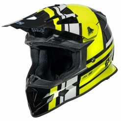 Casque De Motocross IXS361 2.3 Noir-jaune-gris