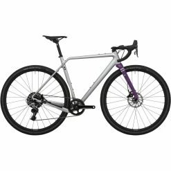 Rondo Ruut CF2 Vélo De Gravel - Argent/Pourpre