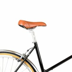 BLB Brick Lane Bikes Butterfly Town 3 Vitesses - Noir -Promos Vélos Magasin sattel butterfly